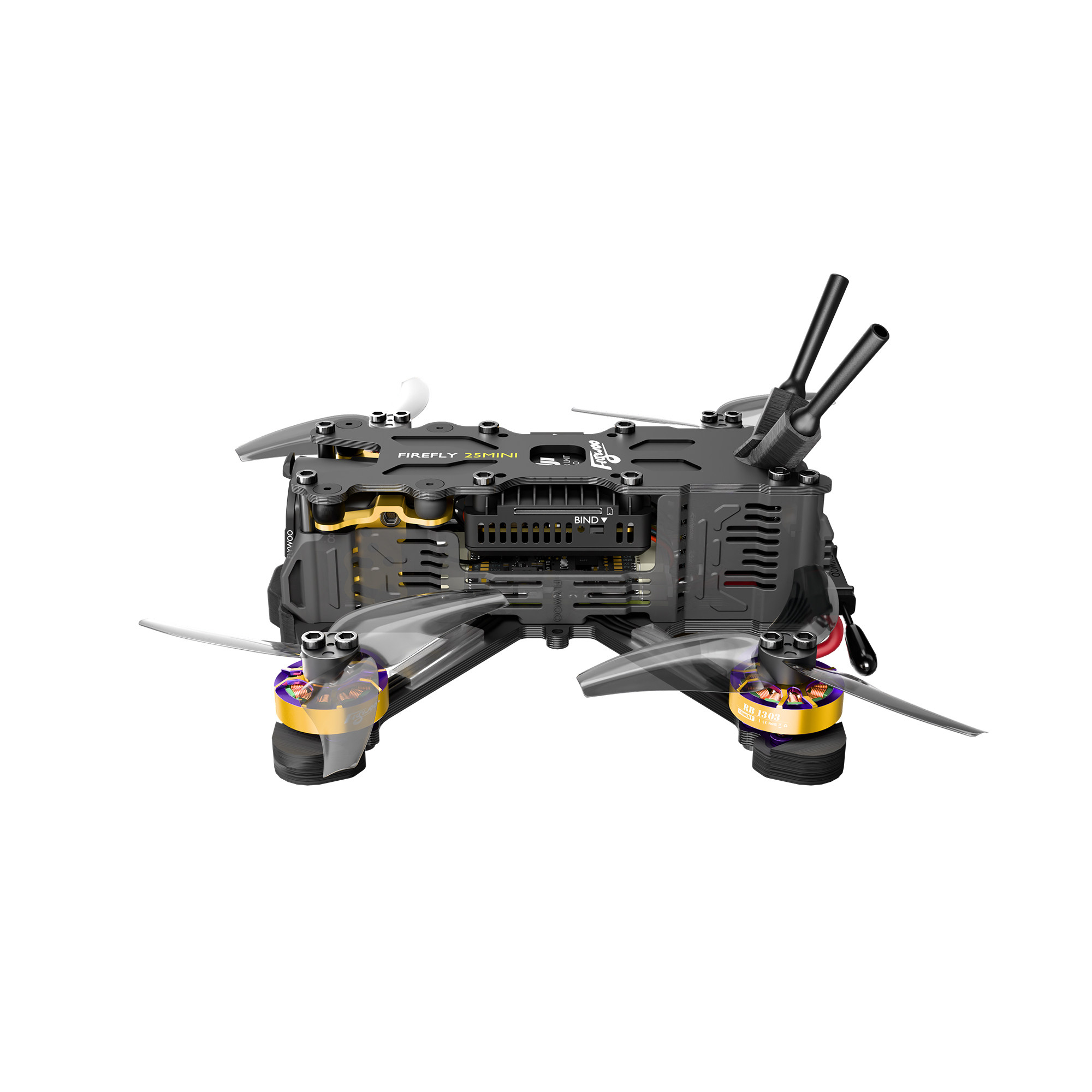 طائرة فلاي وو فايرفلاي 25MINI  - مراجعة Drone Battery 3S وسعره