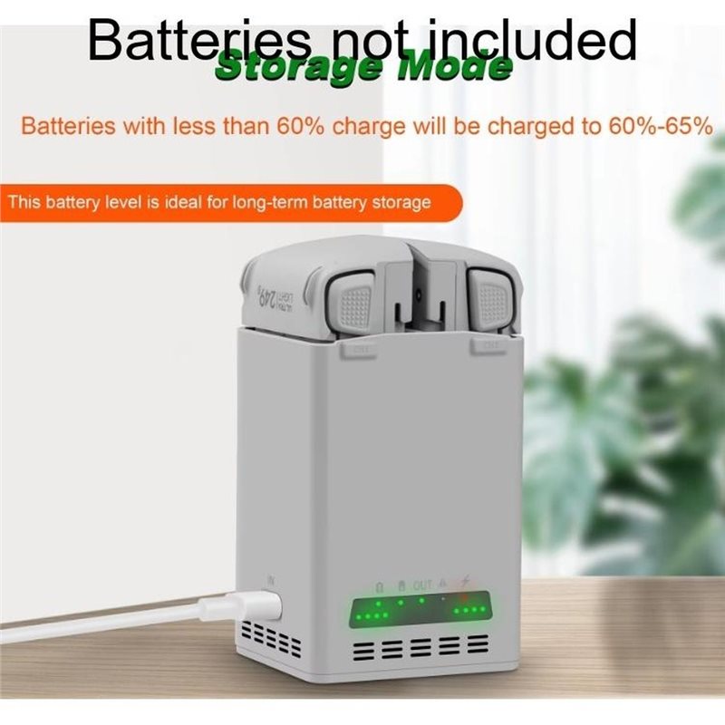 A53M-شاحن بطارية لطائرة DJI Li - مراجعة Drone Battery Smart وسعره